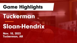 Tuckerman  vs Sloan-Hendrix  Game Highlights - Nov. 10, 2023