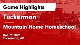 Tuckerman  vs Mountain Home Homeschool Game Highlights - Dec. 9, 2022