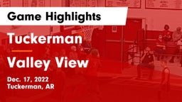 Tuckerman  vs Valley View  Game Highlights - Dec. 17, 2022