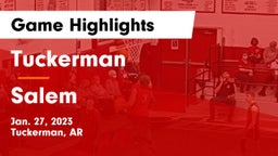 Tuckerman  vs Salem  Game Highlights - Jan. 27, 2023