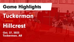 Tuckerman  vs Hillcrest  Game Highlights - Oct. 27, 2023