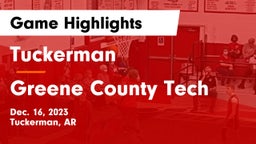Tuckerman  vs Greene County Tech  Game Highlights - Dec. 16, 2023