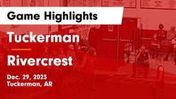 Tuckerman  vs Rivercrest  Game Highlights - Dec. 29, 2023