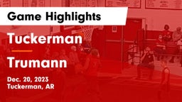 Tuckerman  vs Trumann  Game Highlights - Dec. 20, 2023