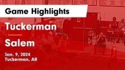 Tuckerman  vs Salem  Game Highlights - Jan. 9, 2024