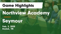 Northview Academy vs Seymour  Game Highlights - Feb. 3, 2020