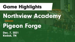 Northview Academy vs Pigeon Forge  Game Highlights - Dec. 7, 2021