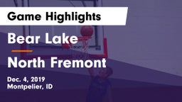 Bear Lake  vs North Fremont  Game Highlights - Dec. 4, 2019