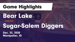 Bear Lake  vs Sugar-Salem Diggers Game Highlights - Dec. 22, 2020