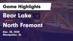 Bear Lake  vs North Fremont  Game Highlights - Dec. 30, 2020
