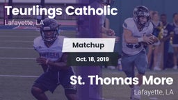 Matchup: Teurlings Catholic vs. St. Thomas More  2019