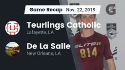 Recap: Teurlings Catholic  vs. De La Salle  2019