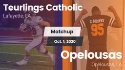Matchup: Teurlings Catholic vs. Opelousas  2020