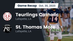 Recap: Teurlings Catholic  vs. St. Thomas More  2020
