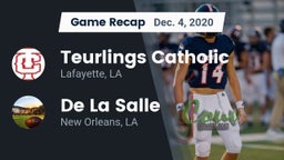 Recap: Teurlings Catholic  vs. De La Salle  2020
