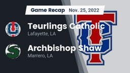 Recap: Teurlings Catholic  vs. Archbishop Shaw  2022