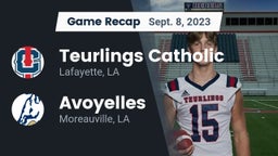 Recap: Teurlings Catholic  vs. Avoyelles  2023