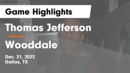 Thomas Jefferson  vs Wooddale  Game Highlights - Dec. 21, 2022