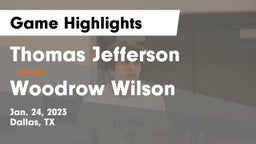 Thomas Jefferson  vs Woodrow Wilson  Game Highlights - Jan. 24, 2023