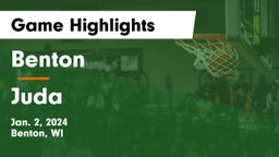 Benton vs Juda  Game Highlights - Jan. 2, 2024