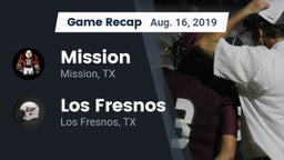 Recap: Mission  vs. Los Fresnos  2019