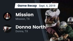 Recap: Mission  vs. Donna North  2019