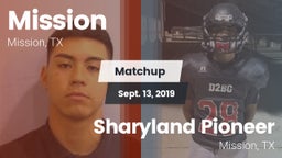 Matchup: Mission vs. Sharyland Pioneer  2019