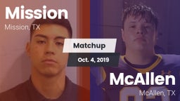 Matchup: Mission vs. McAllen  2019