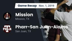 Recap: Mission  vs. Pharr-San Juan-Alamo  2019