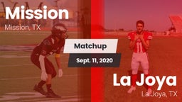 Matchup: Mission vs. La Joya  2020