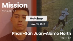 Matchup: Mission vs. Pharr-San Juan-Alamo North  2020