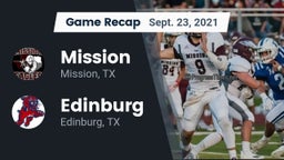 Recap: Mission  vs. Edinburg  2021