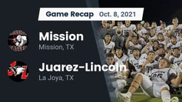 Recap: Mission  vs. Juarez-Lincoln  2021
