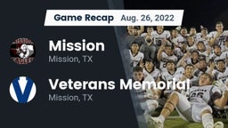 Recap: Mission  vs. Veterans Memorial  2022