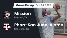 Recap: Mission  vs. Pharr-San Juan-Alamo  2022