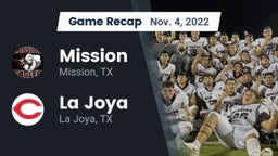 Recap: Mission  vs. La Joya  2022