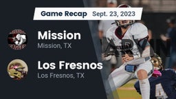 Recap: Mission  vs. Los Fresnos  2023