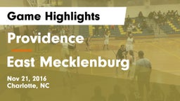 Providence  vs East Mecklenburg  Game Highlights - Nov 21, 2016