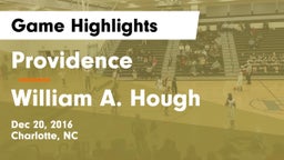 Providence  vs William A. Hough  Game Highlights - Dec 20, 2016