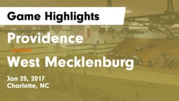 Providence  vs West Mecklenburg Game Highlights - Jan 25, 2017