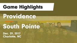 Providence  vs South Pointe Game Highlights - Dec. 29, 2017