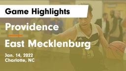 Providence  vs East Mecklenburg  Game Highlights - Jan. 14, 2022