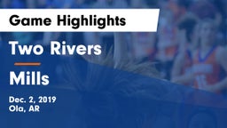 Two Rivers  vs Mills Game Highlights - Dec. 2, 2019