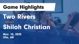 Two Rivers  vs Shiloh Christian  Game Highlights - Nov. 10, 2020
