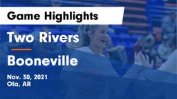 Two Rivers  vs Booneville  Game Highlights - Nov. 30, 2021