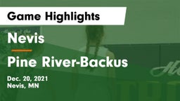 Nevis  vs Pine River-Backus  Game Highlights - Dec. 20, 2021