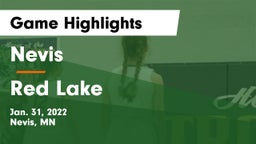 Nevis  vs Red Lake  Game Highlights - Jan. 31, 2022