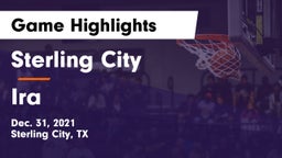 Sterling City  vs Ira  Game Highlights - Dec. 31, 2021