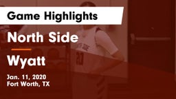 North Side  vs Wyatt  Game Highlights - Jan. 11, 2020