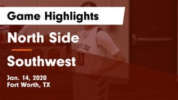 North Side  vs Southwest  Game Highlights - Jan. 14, 2020